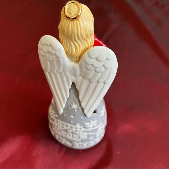 Lenox Festive Folk 8 Inch Angel Christmas Figurine Porcelain New In Box - Picture 8 of 11
